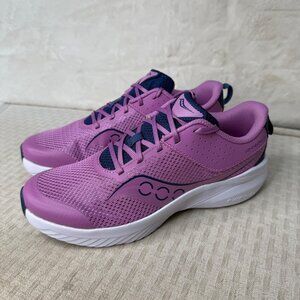 Saucony Girls Kinvara 14 Sneakers Size 6M Pink & Indigo